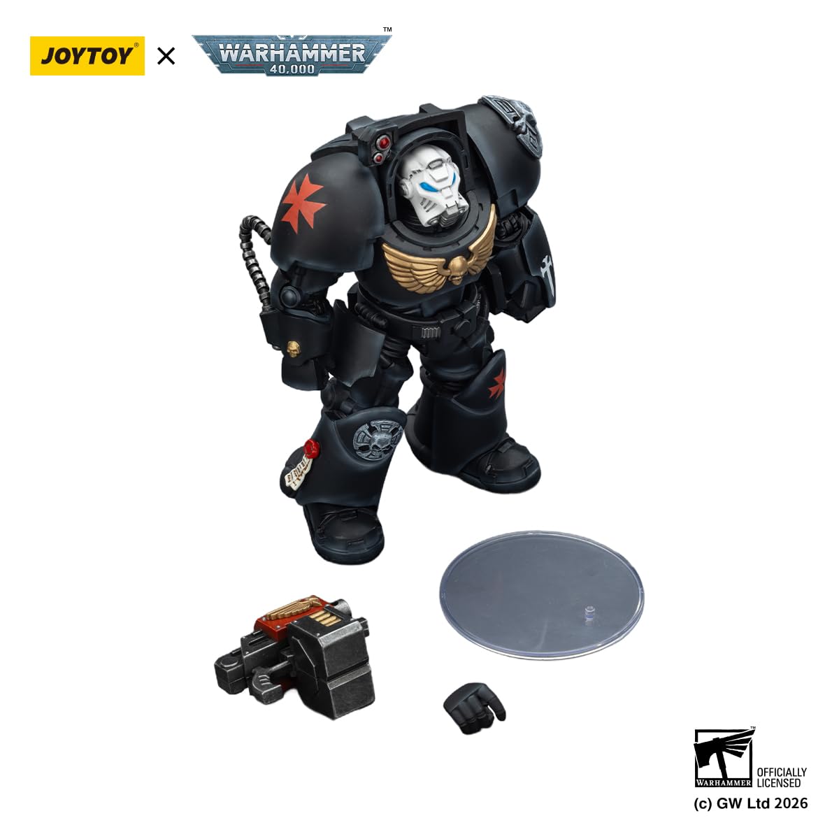 Amazon.co.jp: JOYTOY ウォーハンマー 40K ブラック テンプル騎士団